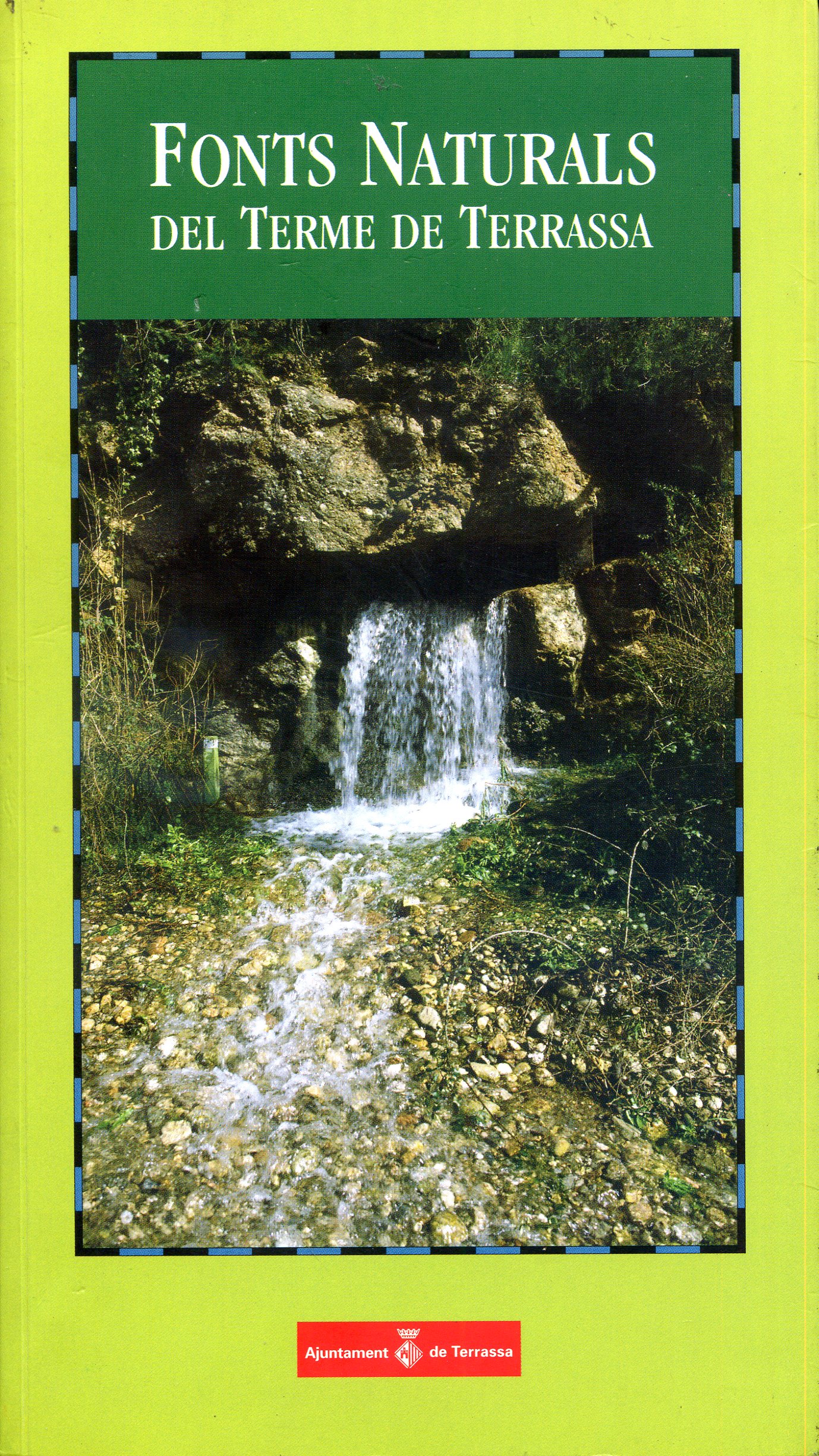 Fonts naturals del terme dde Terrassa - Portada